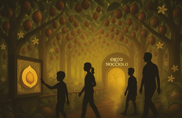 Enter the hazelnut grove
